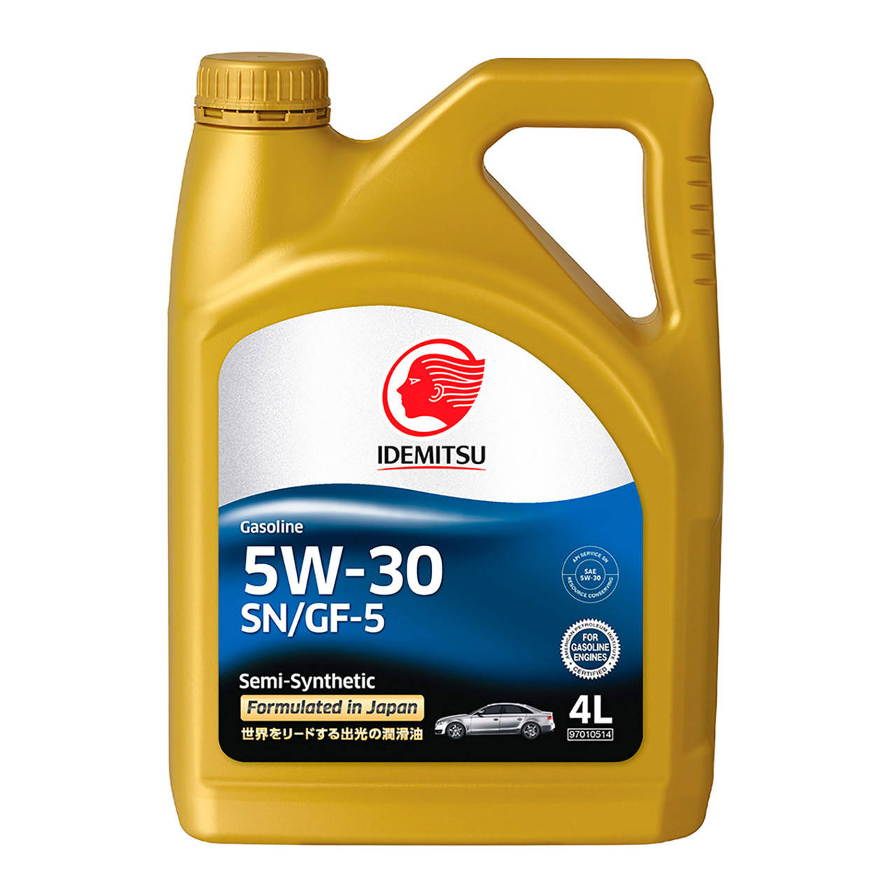 

Синтетическое масло Idemitsu SN/GF-5 SAE 5W-30 4 литра 30011328-746000020