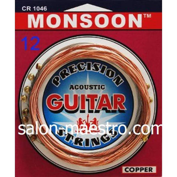 

Струны для акустической 12-ти струнной Гитары MONSOON
