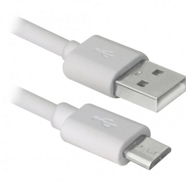 

Кабель USB - Micro USB 20 см CE816325 Белый