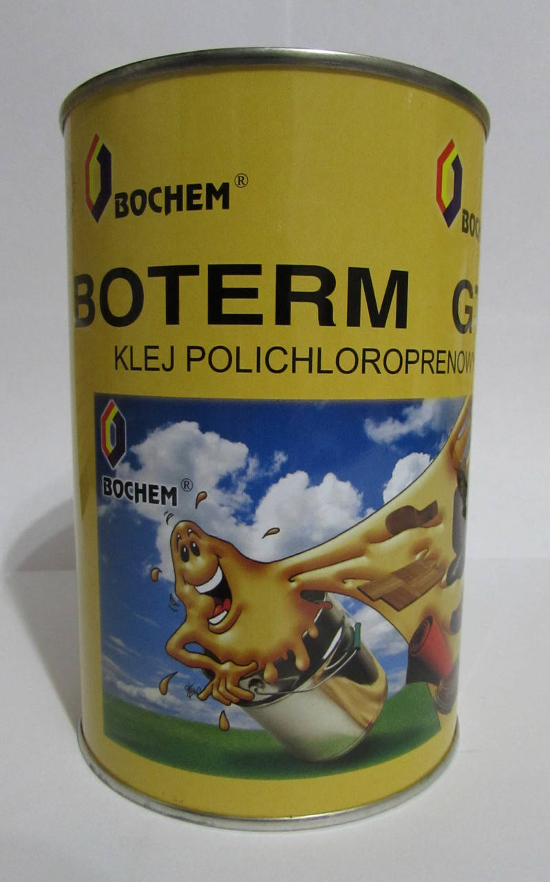

Клей для обуви (наирит) BOTERM GTA, 1л/0,8кг, Желтый