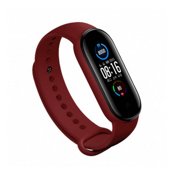 

Ремешок Silicone Mi Band 3/4 Wine