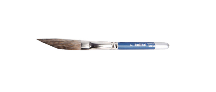 

Кисть для пинстрайпинга Kolibri dagger liner SQI №2 синтетика