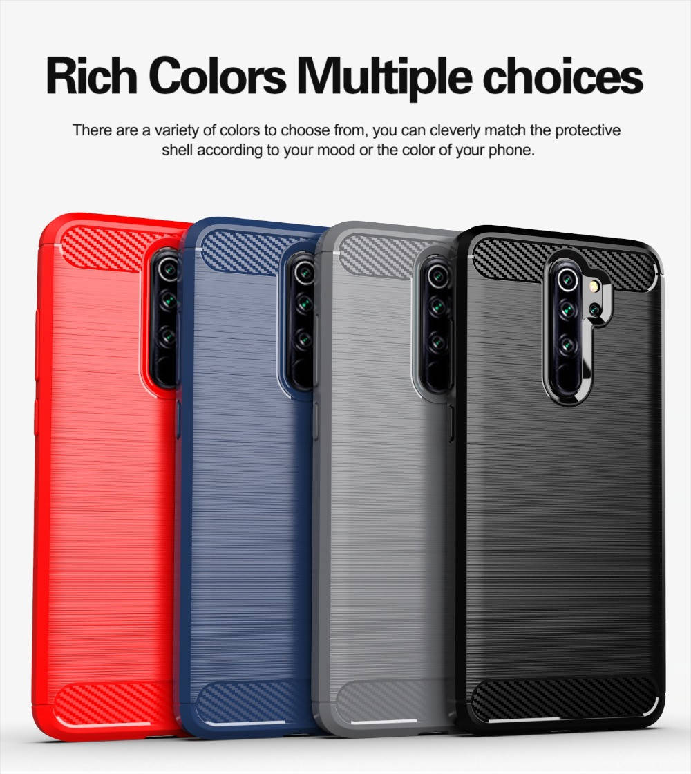 

TPU чехол накладка Urban для Xiaomi Redmi Note 8 Pro (4 цвета), Разные цвета