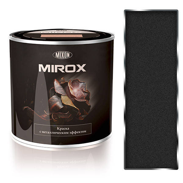 

Термостойкая краска с металлическим эффектом Mixon Mirox №7016 2,25л