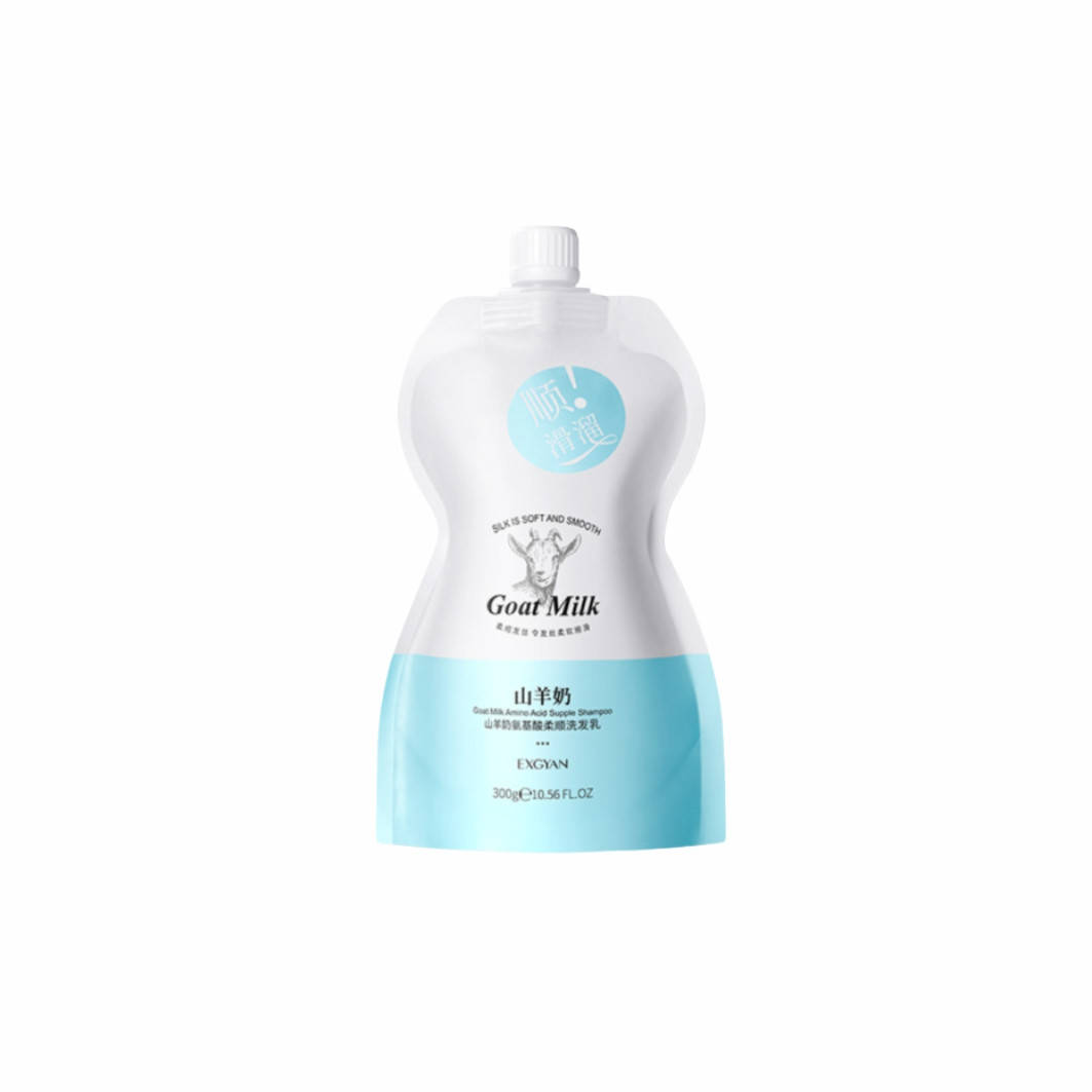 

Шампунь на основе козьего молока Exgyan Goat Milk Amino Acid Supple Silky Shampoo