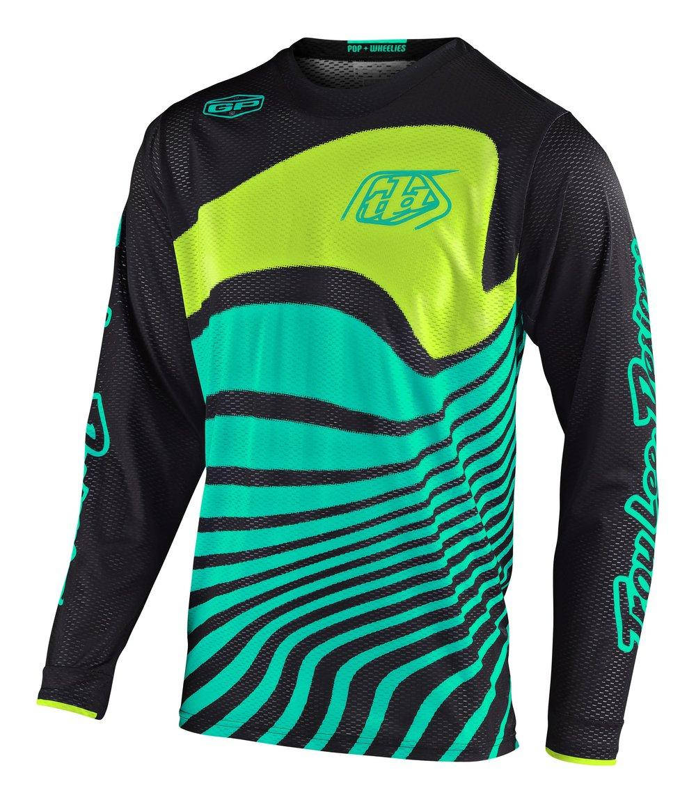 

Джерси TLD GP AIR JERSEY [DRIFT BLACK / TURQUOISE] размер MD
