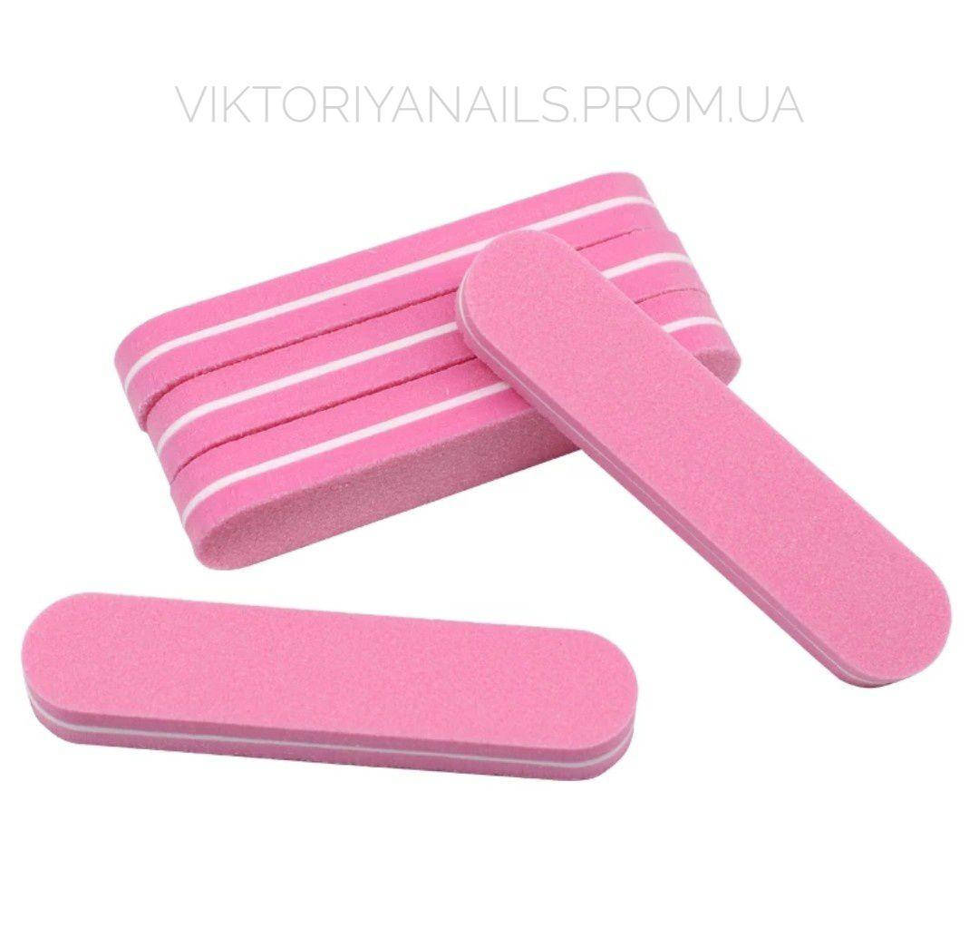 

Баф овальный UNO 180/240 9см, розовый