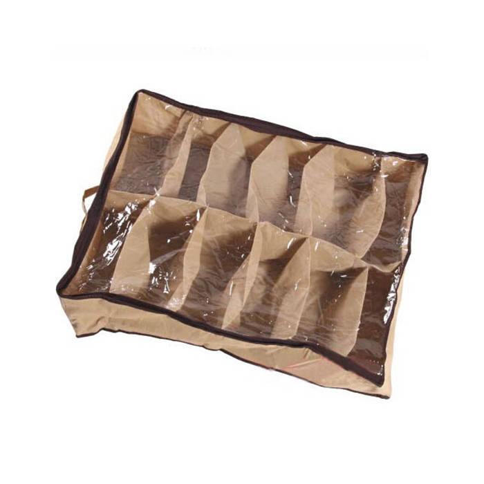 

Органайзер для обуви Shoes Under, 12 ячеек, Черный