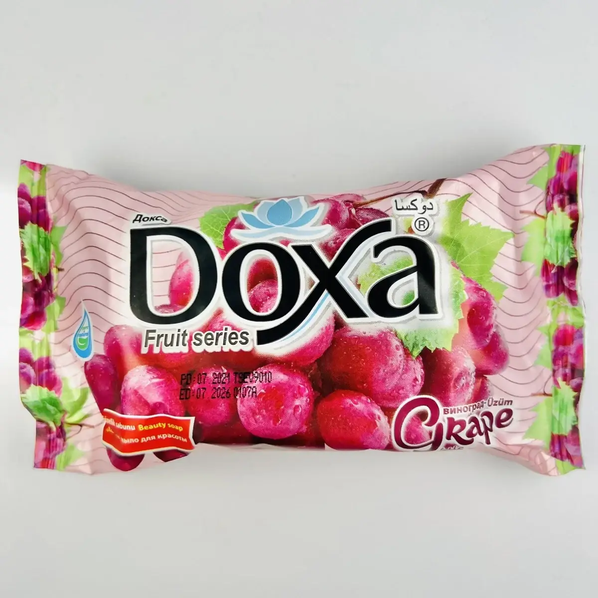 

Мыло DOXA Виноград 150гр (48шт/ящ)