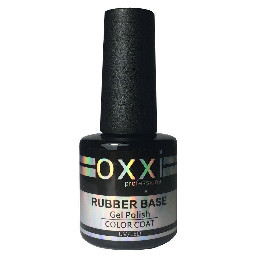 

База для гель лака Oxxi Professional 8 мл Rubber Base с кисточкой