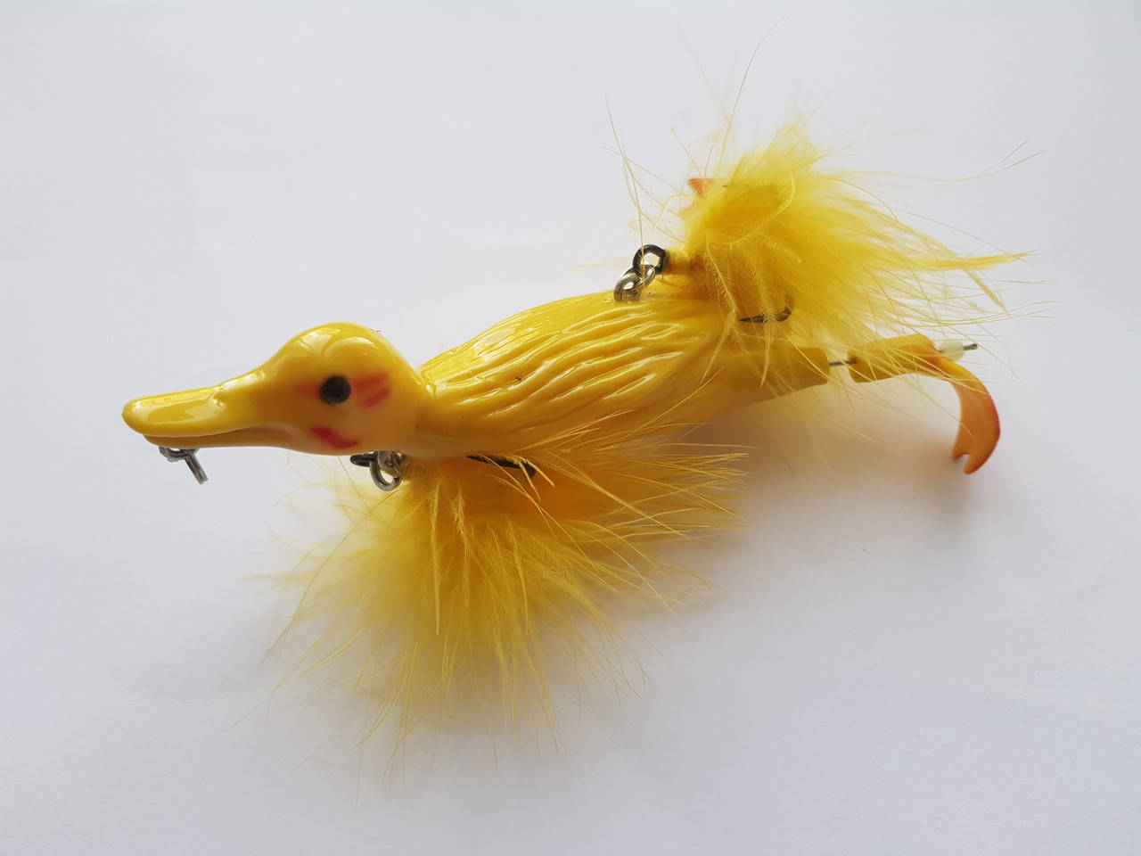 

Воблер Утка Suicide Stupid Duck 3D AllBlue цвет A, Желтый