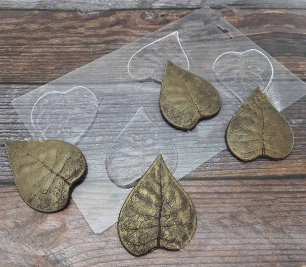 

Форма пластикова для шоколаду Листочки