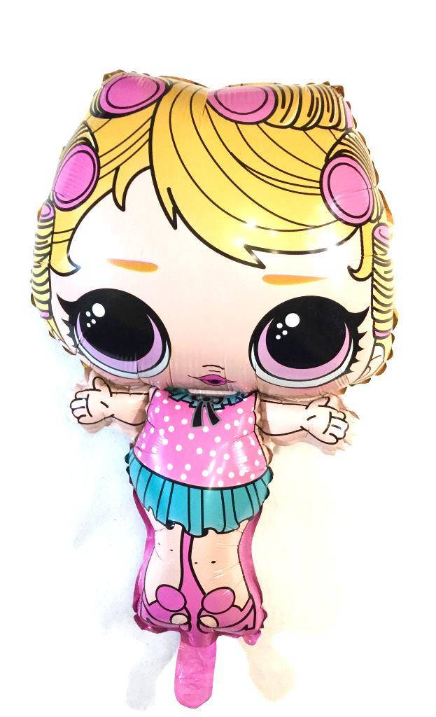 

Фольгированный шар большая фигура Лол Lol Baby Doll 80х47см Китай