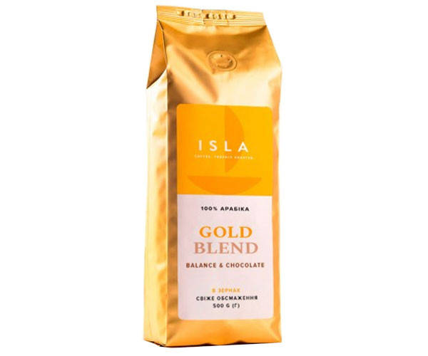 

Кофе ISLA Gold Blend в зернах 500 г