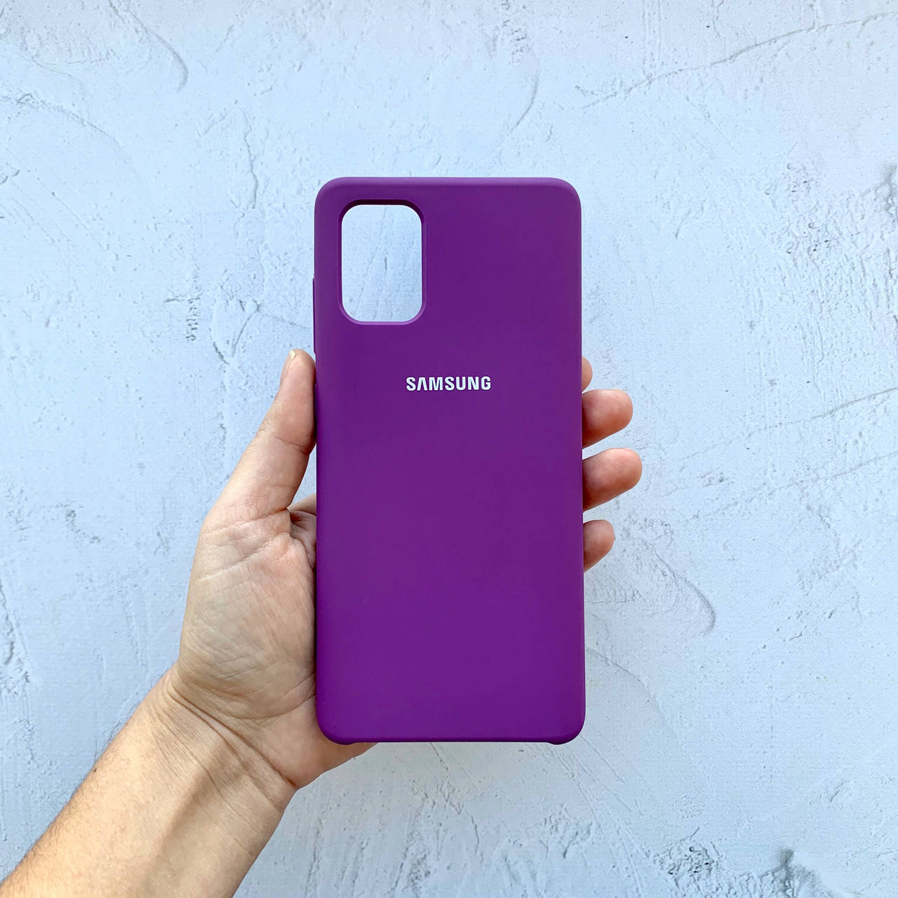 

Чехол на Samsung Galaxy A71 Silicone Case сиреневый силиконовый / для Самсунг Гелекси А71