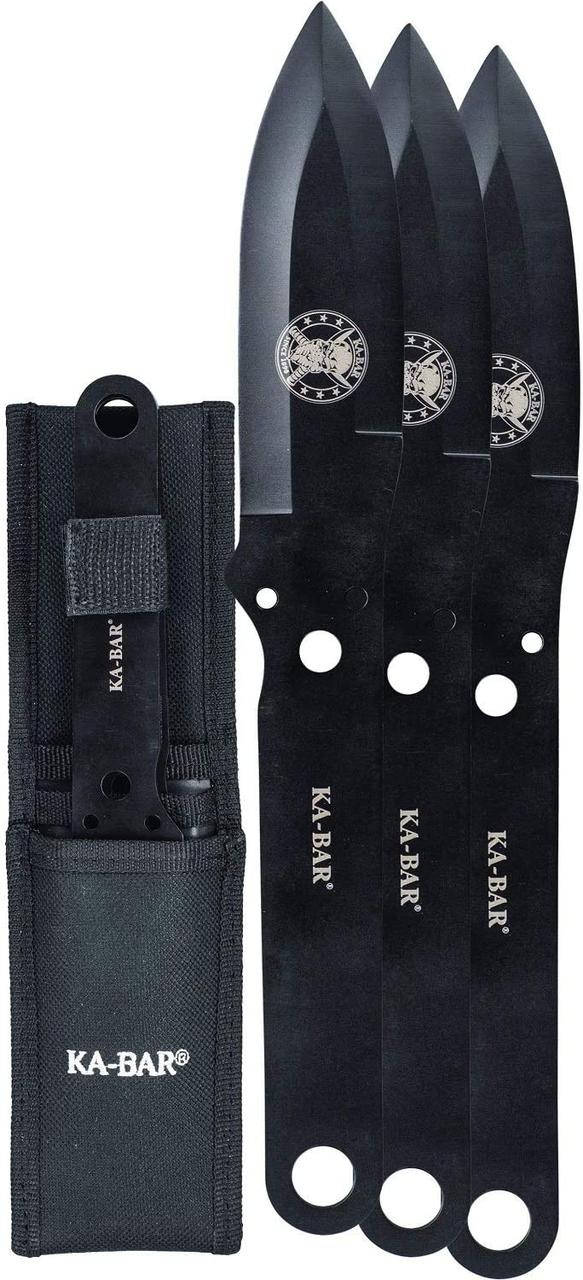 

Набор метательных ножей KA-BAR, 3 шт., Черный