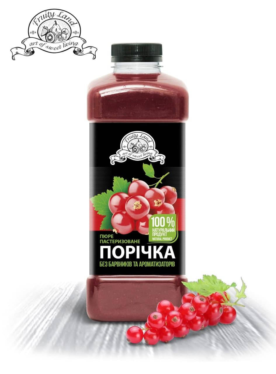 

Смородина красная пюре Fruity Land пастеризованное,1кг