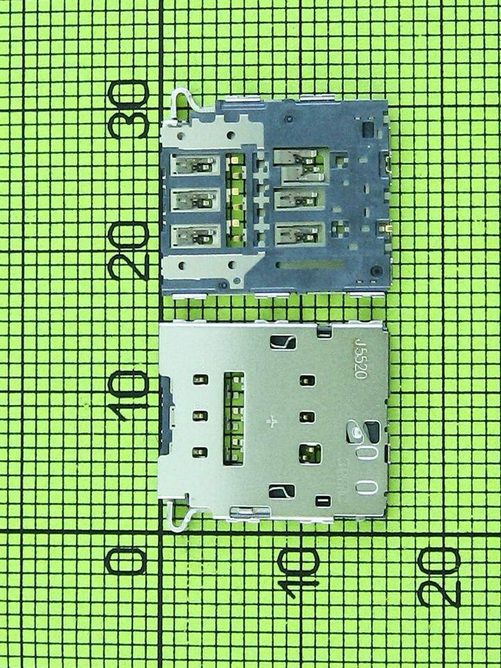 

Конектор SIM карти Samsung Galaxy S6 G920, orig-china