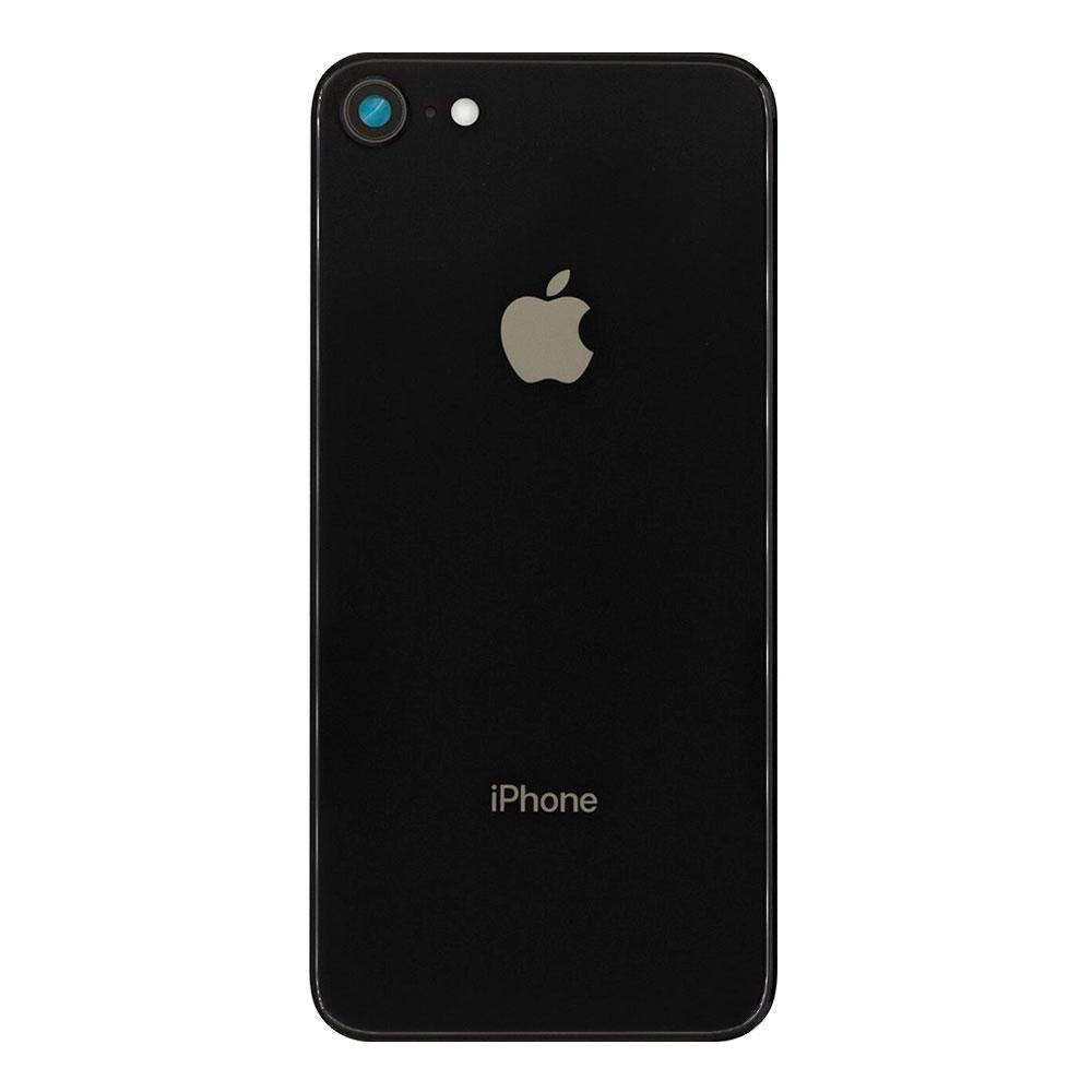 

Задняя крышка для iPhone 8 (Black) (Original PRC) со стеклом камеры, Черный