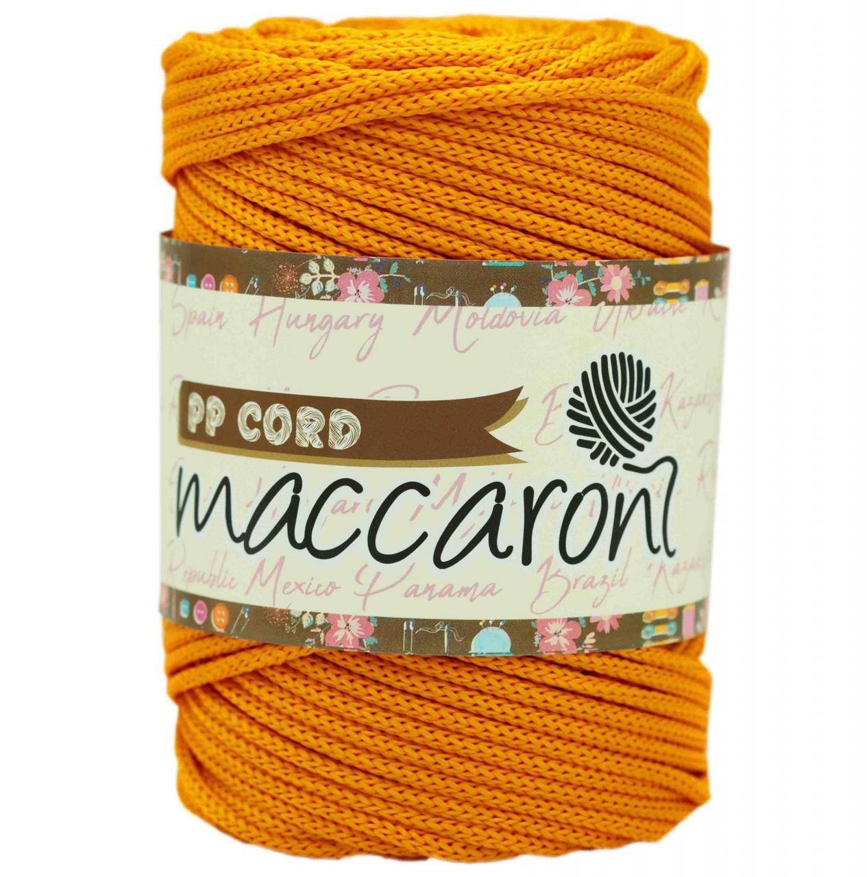 

Полипропиленовый шнур Maccaroni PP Cord 5 mm ,оранжевый