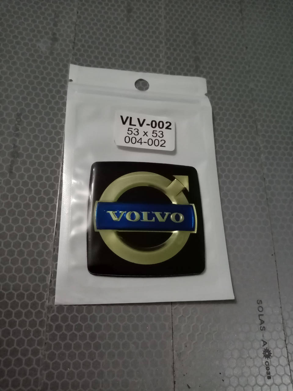 

Эмблема VOLVO 53х53 мм