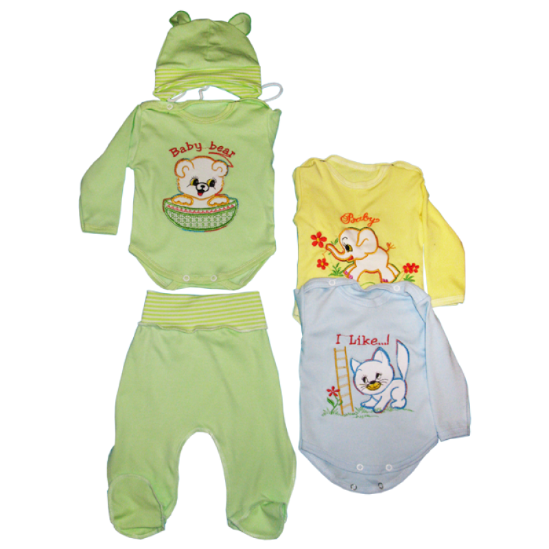 

Комплект ясельный из трех предметов Зверюшки 20