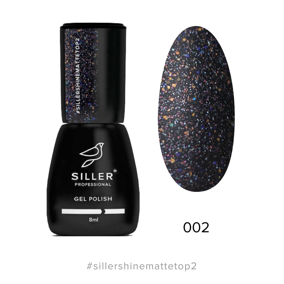 

Top Matt Shine Siller Professional 002, 8мл