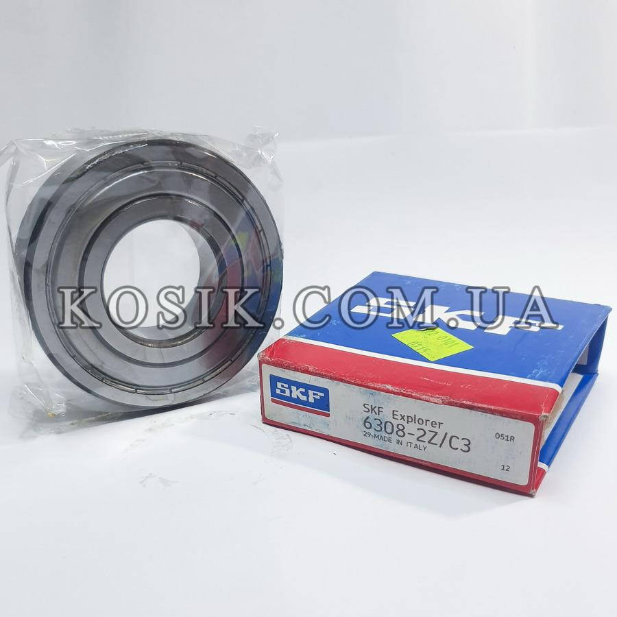 

Подшипник 6308 2z/c3 skf (80308)