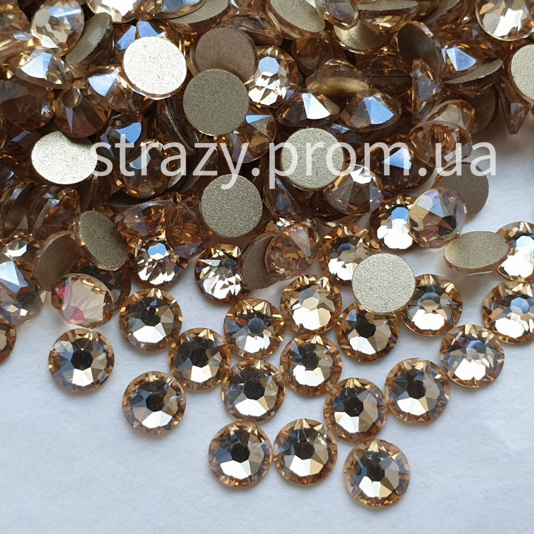 

Стразы ss16 Gold Shaddow Xirius, NEW, 16 граней, 100шт. (4,0мм)
