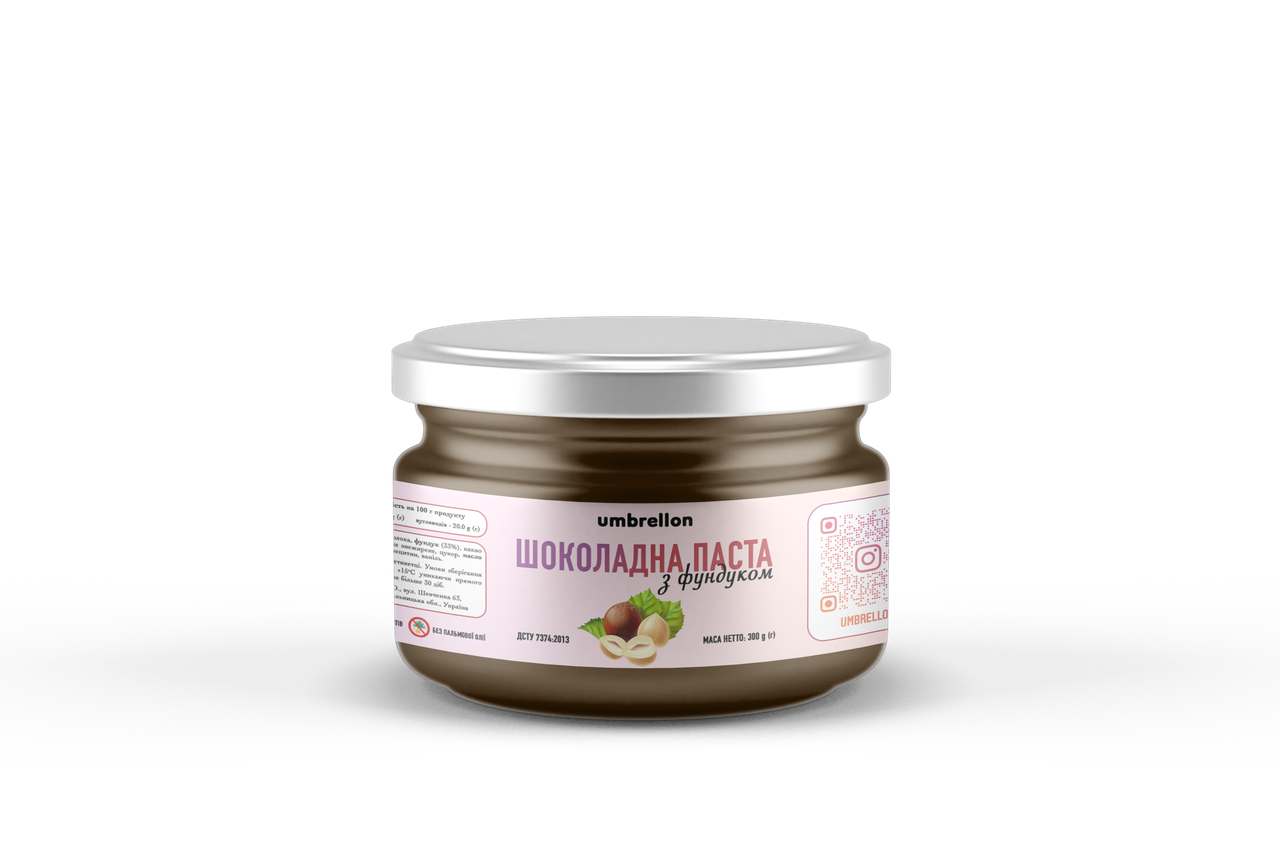

Шоколадная паста с фундуком, 300 г