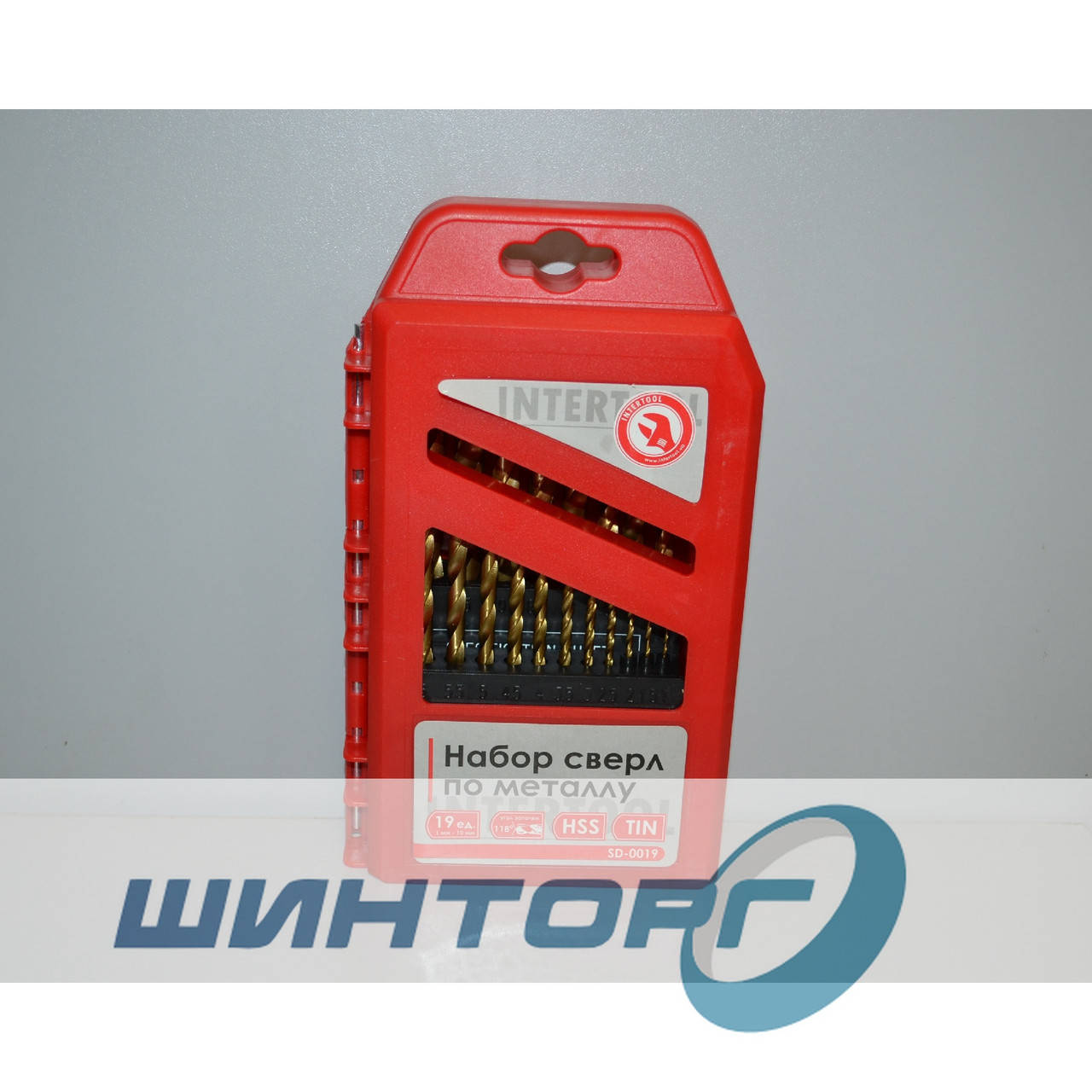 

Набір свердел по металу DIN338 HSS 19шт.(1.0-10.0) покриття Ti