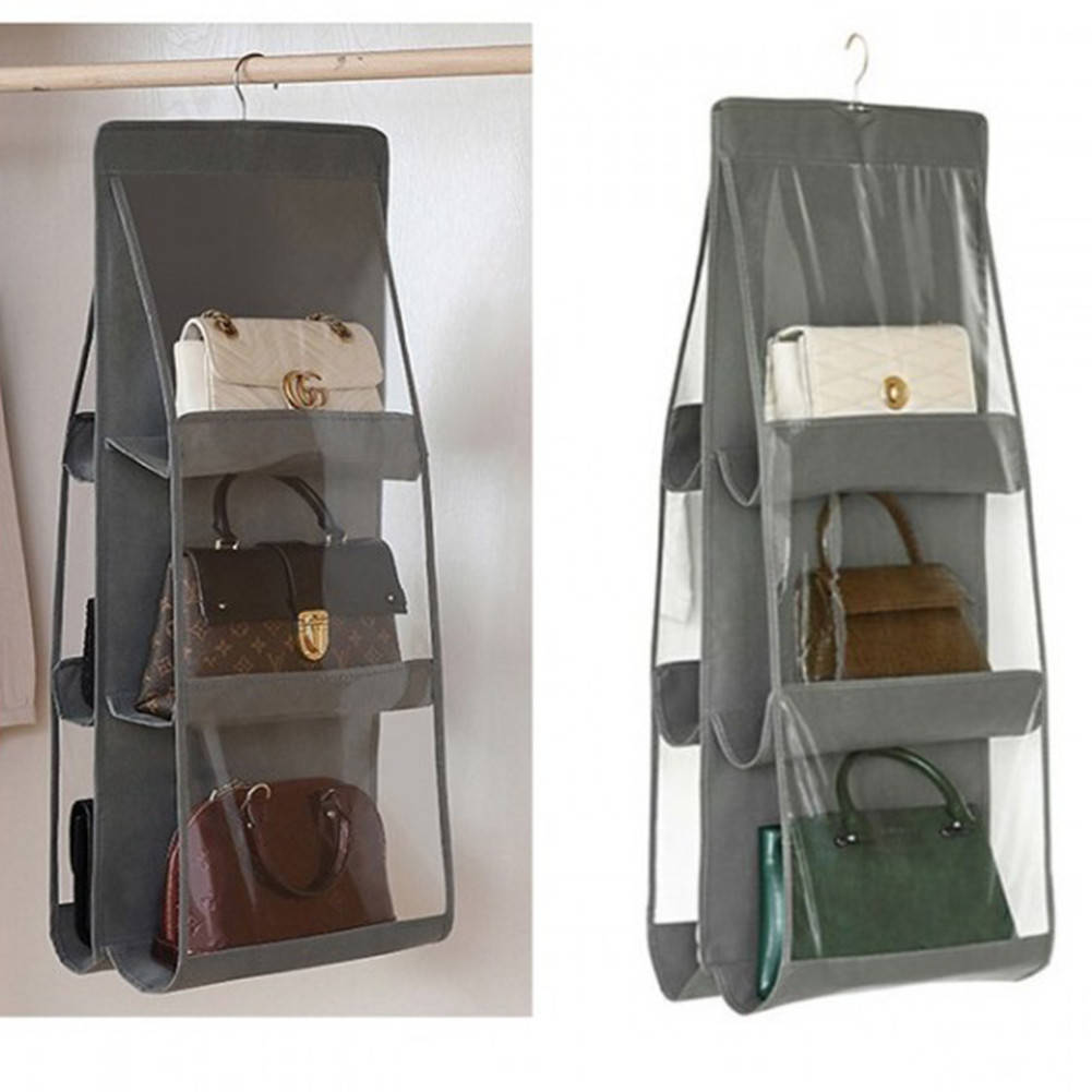 

Органайзер для сумок подвесной Hanging Purse Organizer 35 х 90 см (04 BH), Черный
