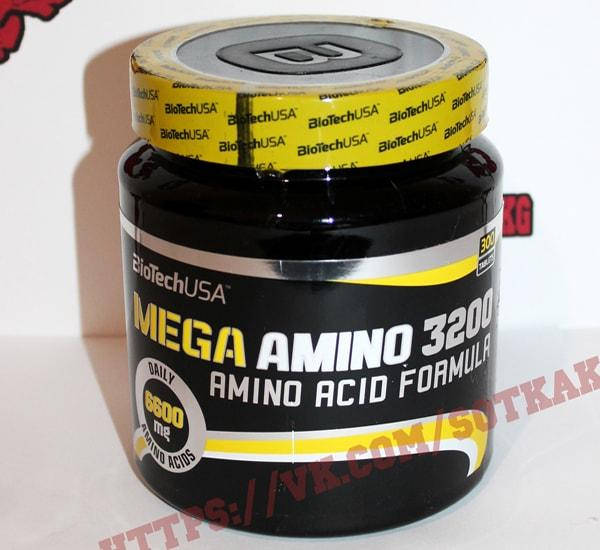 

Амінокислоти: BioTech Mega Amino 3200 || 300таб