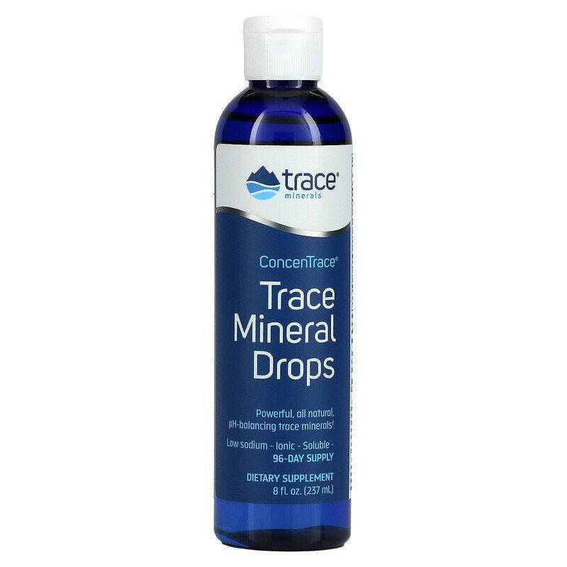 

Trace Minerals Research ConcenTrace Trace Mineral Drops 8 fl oz 237 ml