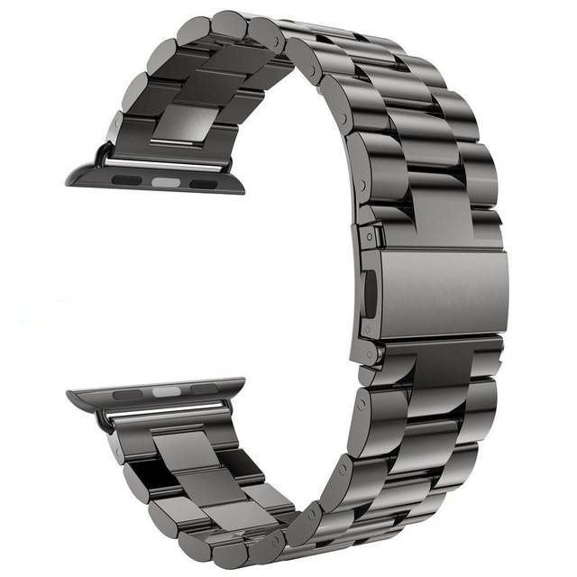 

Ремешки Apple Watch 41/40/38mm металлический браслет черный