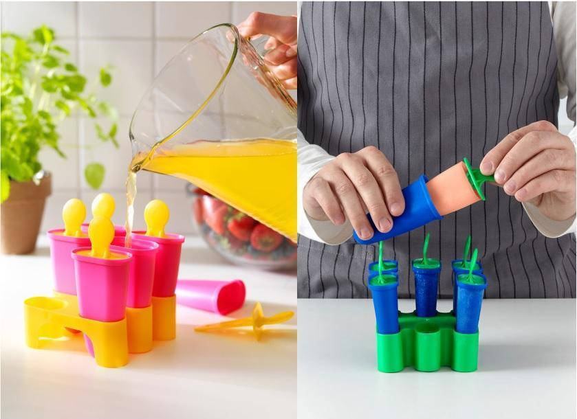 

Прессформа для мороженого IKEA CHOSIGT разные цвета 802.084.78