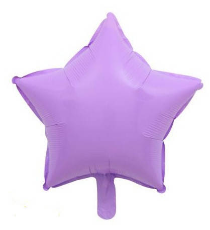 

18"\45 см Зірка МАКАРУН Лілова, Сиреневый
