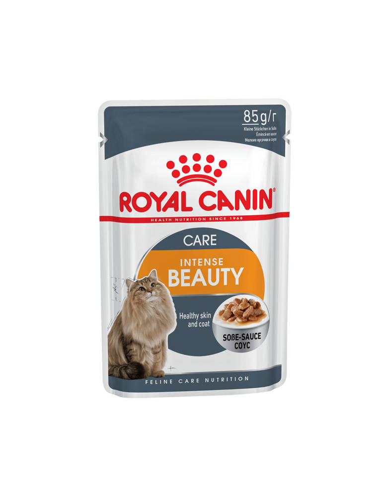 

Royal Canin Intense Beauty in Gravy ( в соусе) 85г (12шт)