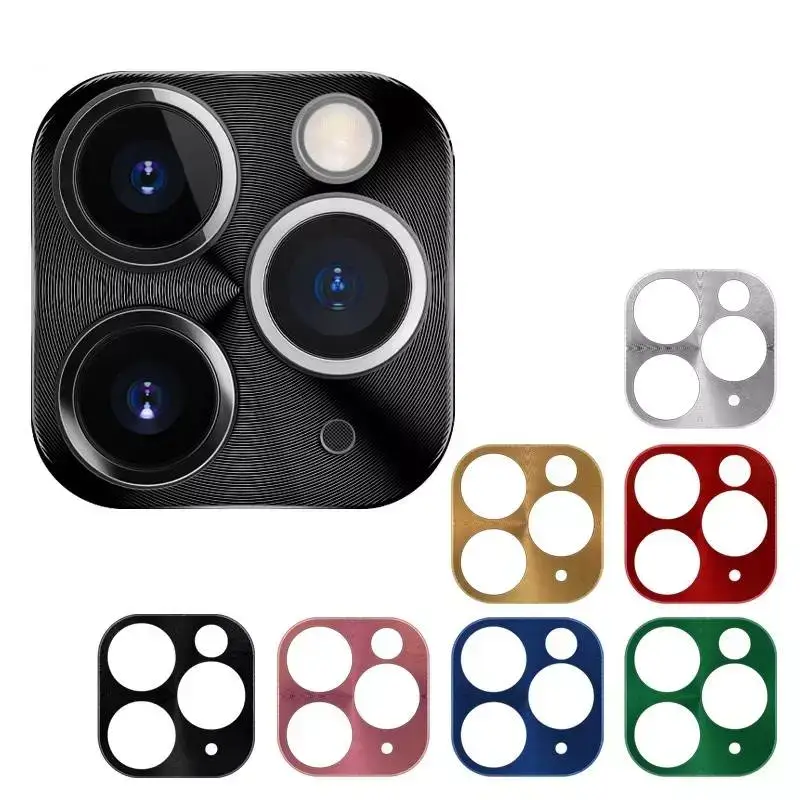 

Защитное стекло для камеры смартфона IMAK Metal Lens Cap для iPhone 11 Pro 11 Pro Max Silver (Серебристый)