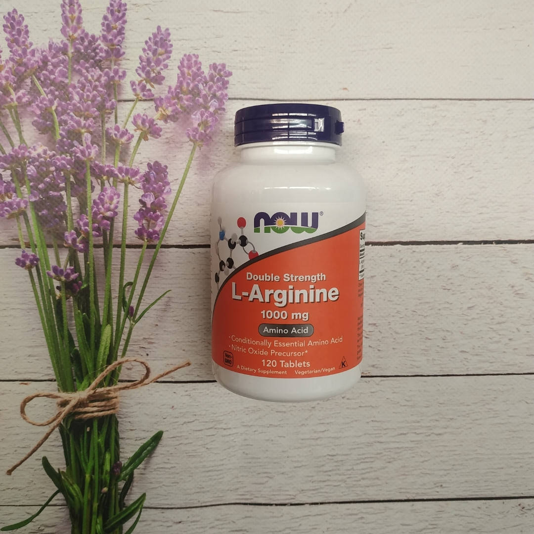 

Now Foods L-Arginine 120 tab 1000 mg, аргинин Нау фудс