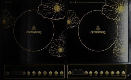 

Индукционная настольная плита Crownberg CB-1328 на две конфорки