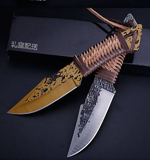 

Охотничий нож нескладной ручная робота SR DM-136