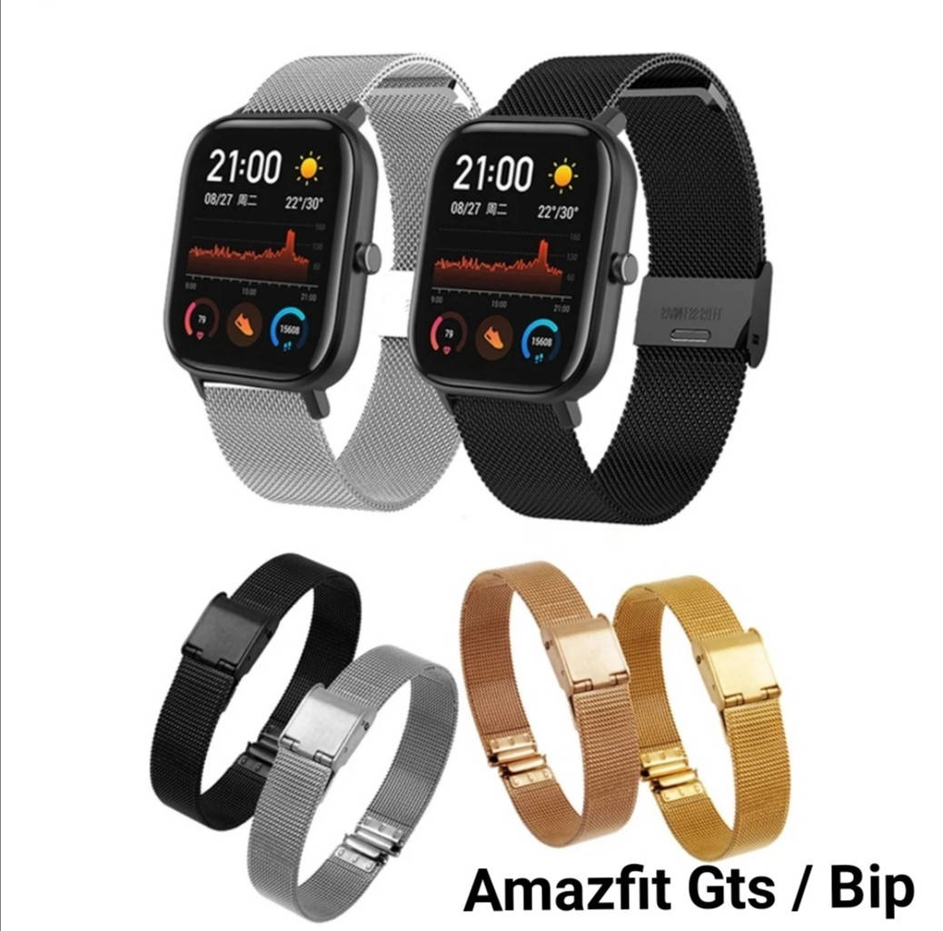 

Металлический ремешок для смарт-часов Xiaomi Amazfit Gts/Bip