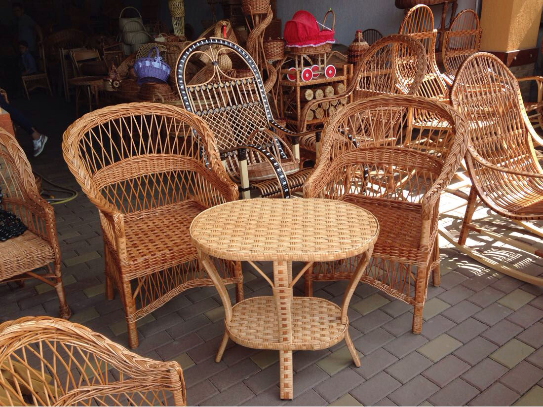 

Плетеный набор для отдыха