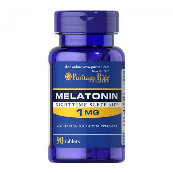 

Мелатонин Puritan's Pride Melatonin 1 mg 90 tabs