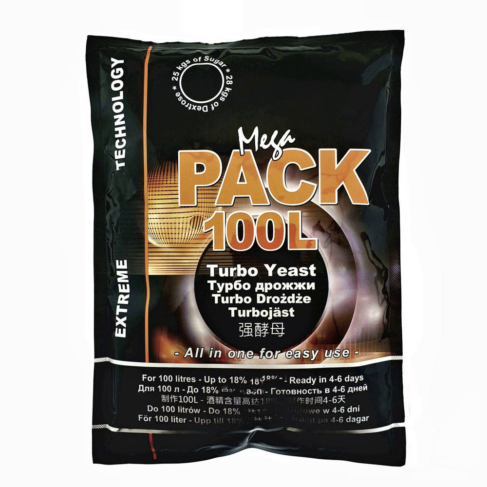 

Турбо дрожжи Alcotec Mega Pack 100 литров (ORIGINAL)
