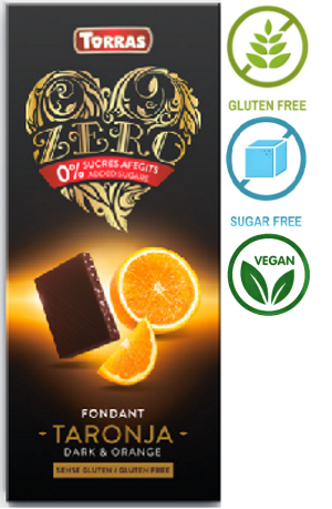 

Шоколад Torras ZERO Naranja 125 g
