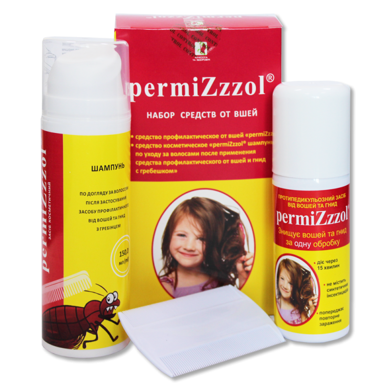 

Пермизол (PERMIZZZOL) набор средств от вшей PermiZzzol