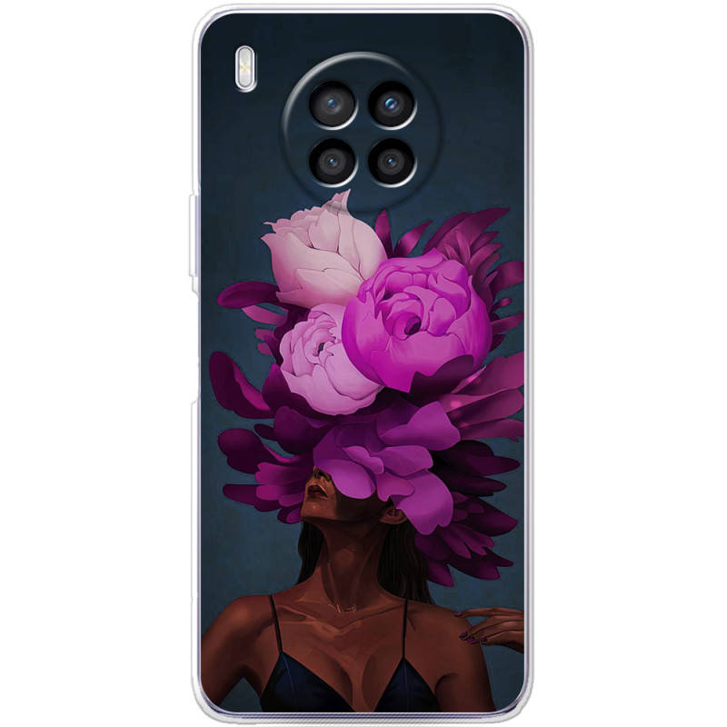 

Силиконовый чехол BoxFace Huawei Nova 8i Exquisite Purple Flowers (43692-up2464)