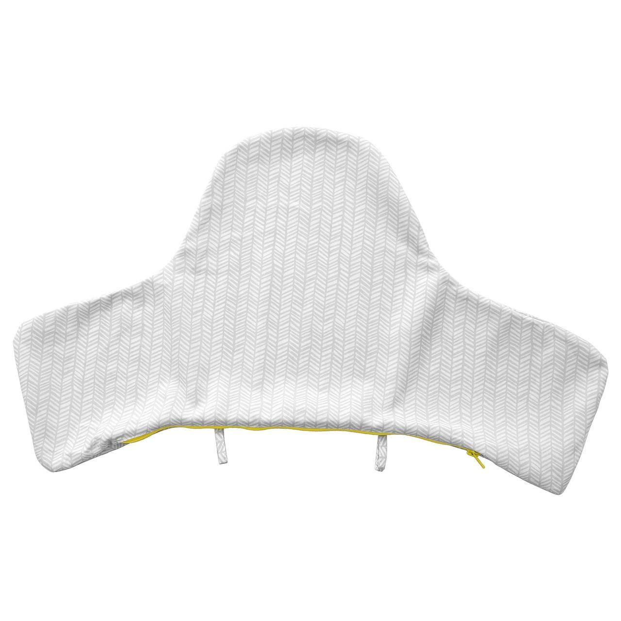 

IKEA ANTILOP Чехол для подушка для кормления, серая, желтая (404.543.67)
